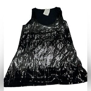 NWT Sequin Muscle Tank